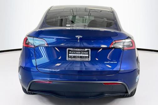 Deep Blue Metallic 2021 Tesla Model Y Long Range