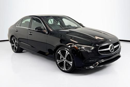 Black 2025 Mercedes-Benz C-Class C 300