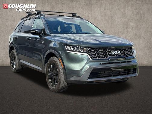 Aruba Green 2023 Kia Sorento X-Line S