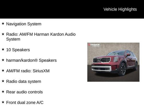 Red 2024 Kia Telluride SX-Prestige