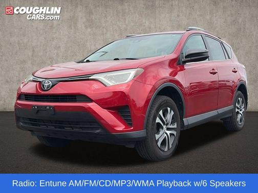 Barcelona Red Metallic 2017 Toyota RAV4 LE