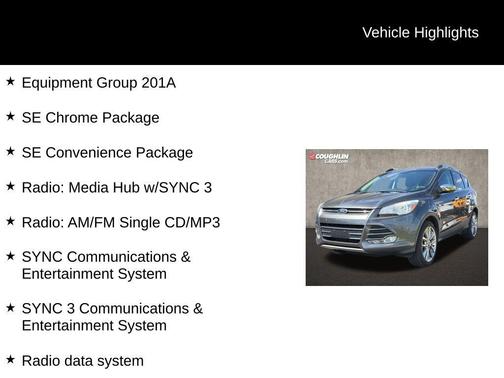 Magnetic 2016 Ford Escape SE