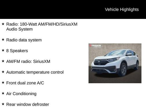 Platinum White Pearl 2022 Honda CR-V EX-L