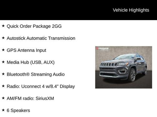 Granite Crystal Clearcoat Metallic 2020 Jeep Compass Limited