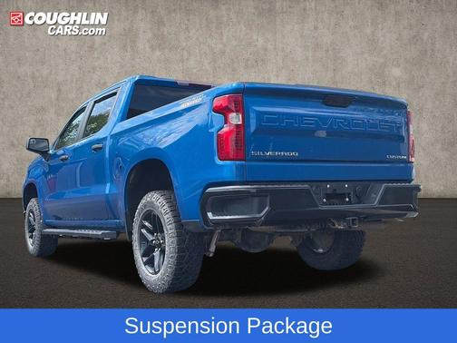 Glacier Blue Metallic 2023 Chevrolet Silverado 1500 Custom Trail Boss