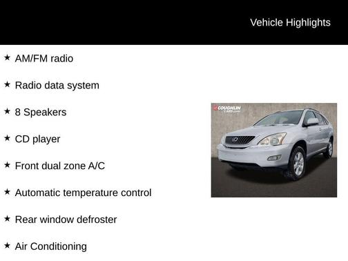 2009 Lexus RX 350 Base (A5)