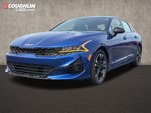 Sapphire Blue 2022 Kia K5 GT-Line