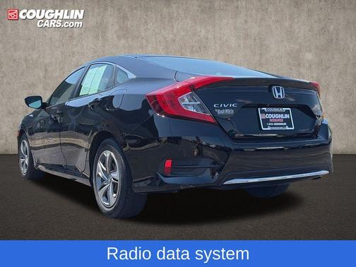 Crystal Black Pearl 2019 Honda Civic LX