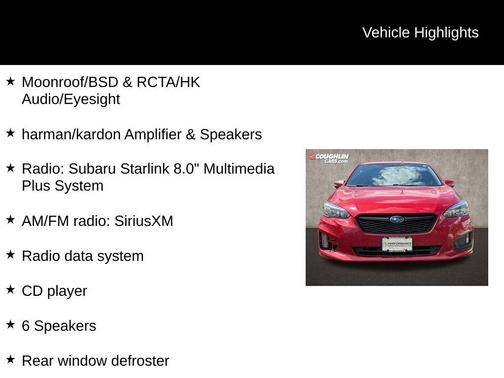 2017 Subaru Impreza 2.0i Sport