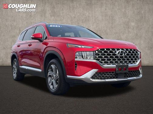 Calypso Red 2021 Hyundai SANTA FE SEL