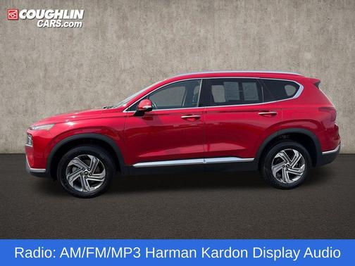 Calypso Red 2021 Hyundai SANTA FE SEL