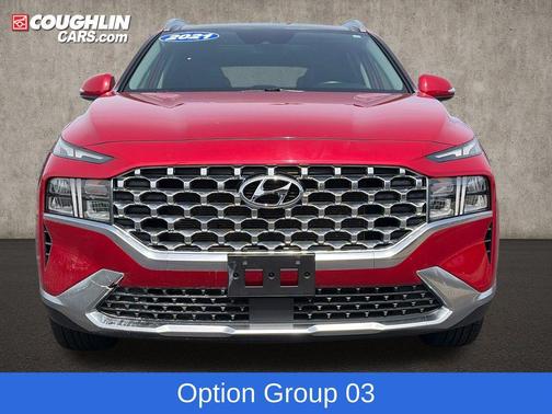 Calypso Red 2021 Hyundai SANTA FE SEL