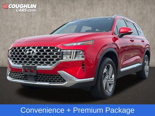 Calypso Red 2021 Hyundai SANTA FE SEL