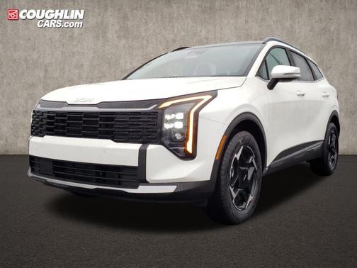 Snow White Pearl 2026 Kia Sportage Hybrid EX