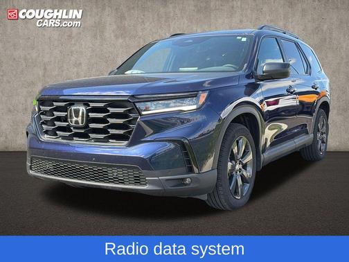Obsidian Blue Pearl 2025 Honda Pilot Sport