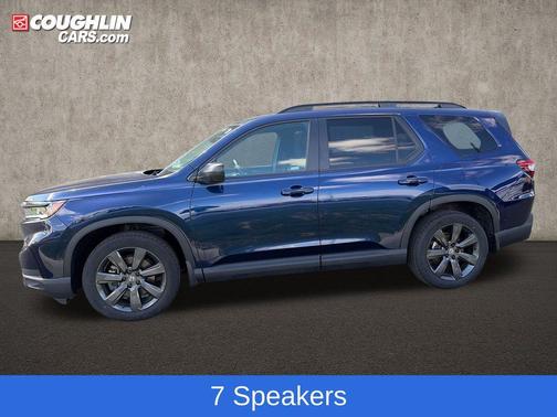 Obsidian Blue Pearl 2025 Honda Pilot Sport