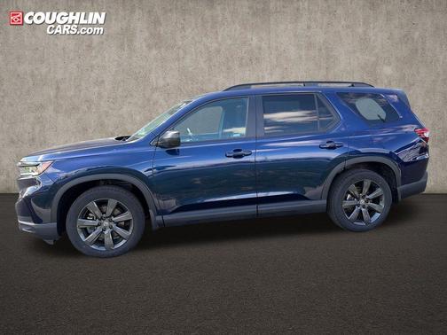 Blue 2025 Honda Pilot Sport