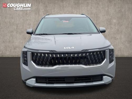 Ceramic Silver 2026 Kia Carnival Hybrid EX