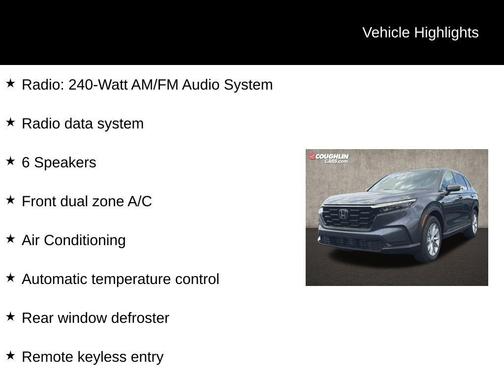 Meteorite Gray Metallic 2025 Honda CR-V EX