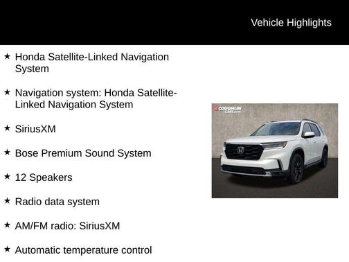 Platinum White Pearl 2025 Honda Pilot Elite