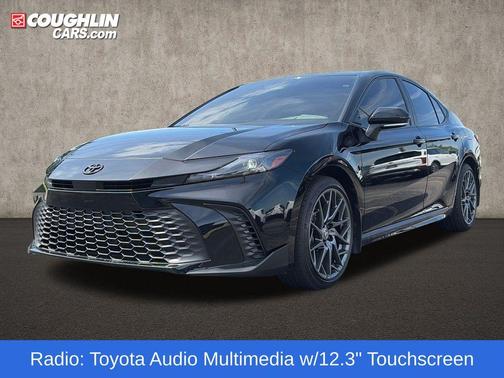 Midnight Black Metallic 2025 Toyota Camry SE
