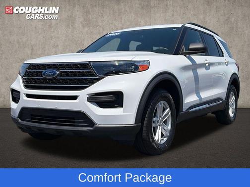 Oxford White 2020 Ford Explorer XLT