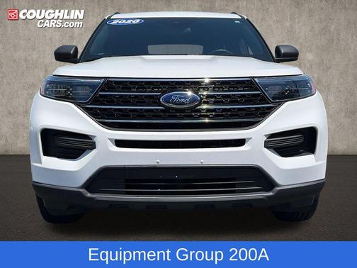 Oxford White 2020 Ford Explorer XLT