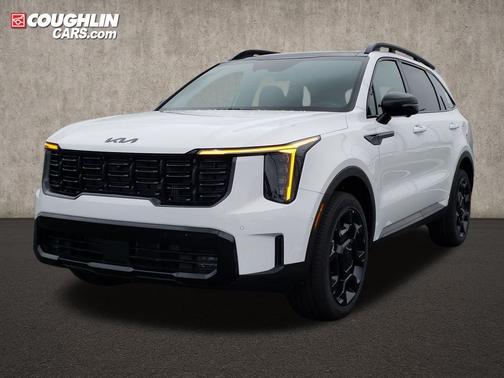 Glacial White Pearl 2026 Kia Sorento SX Prestige