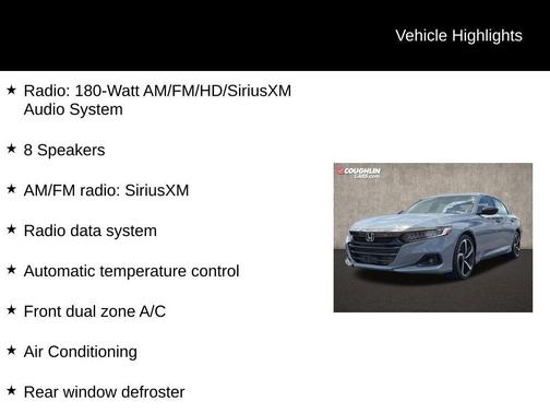 Sonic Gray Pearl 2022 Honda Accord Sport 2.0T