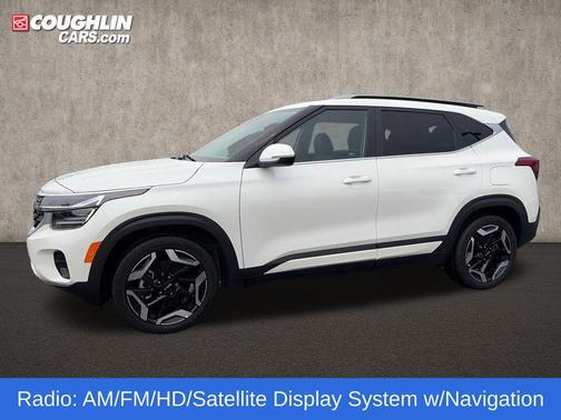 Snow White Pearl 2025 Kia Seltos SX