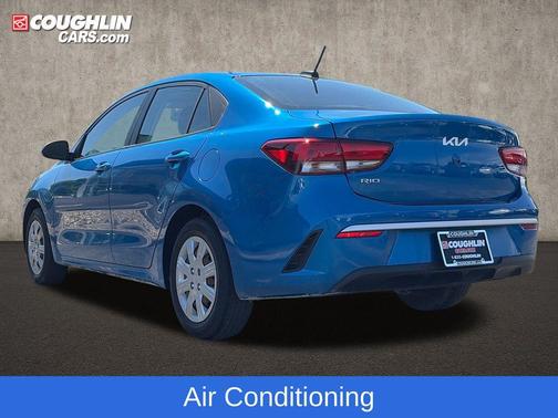 Blue 2022 Kia Rio S