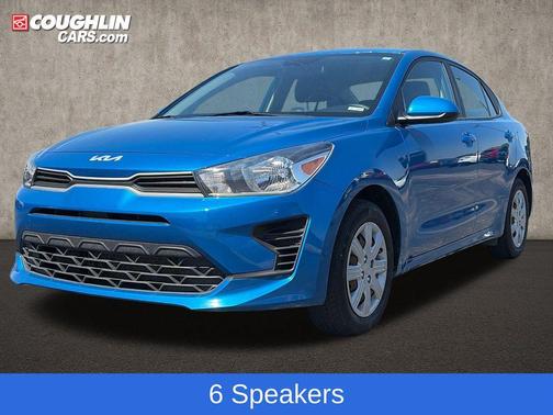 Blue 2022 Kia Rio S