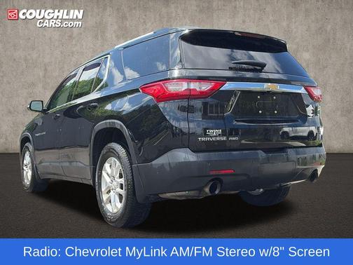 Mosaic Black Metallic 2018 Chevrolet Traverse LT Cloth
