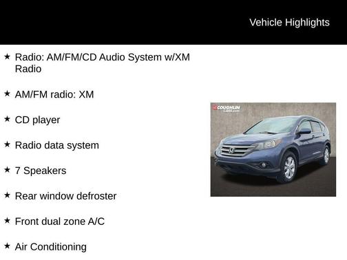 Twilight Blue Metallic 2014 Honda CR-V EX-L