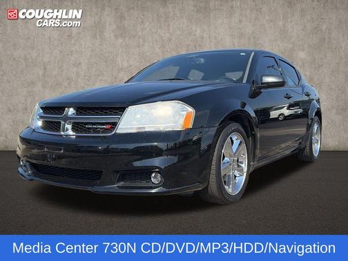 Black Clearcoat 2012 Dodge Avenger SXT Plus