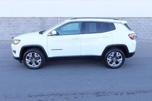 White Clearcoat 2021 Jeep Compass Limited