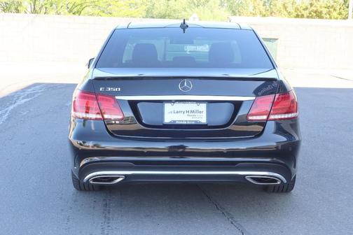 Black 2015 Mercedes-Benz E-Class E 350
