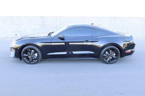Shadow Black 2022 Ford Mustang EcoBoost Premium