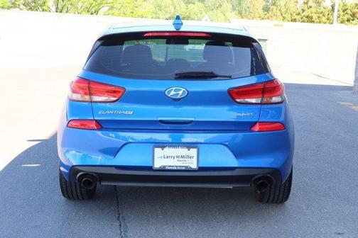 Electric Blue Metallic 2018 Hyundai Elantra GT Sport