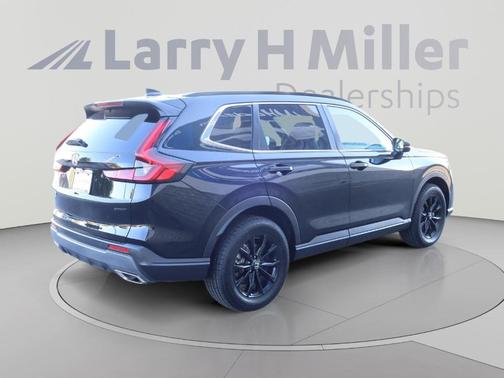 Crystal Black Pearl 2025 Honda CR-V Hybrid Sport-L