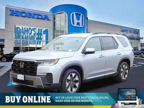 Solar Silver Metallic 2026 Honda Pilot Elite