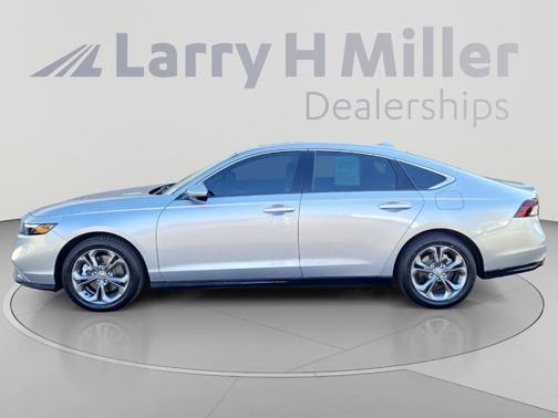 Lunar Silver Metallic 2023 Honda Accord Hybrid EX-L