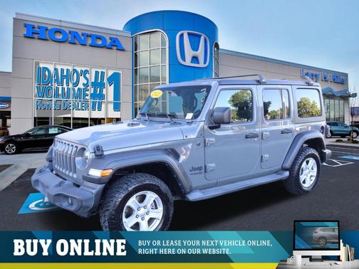 Sting Gray Clearcoat 2022 Jeep Wrangler Unlimited Sport