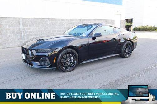 Shadow Black 2024 Ford Mustang GT Premium