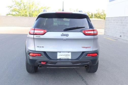 Billet Silver Metallic Clearcoat 2016 Jeep Cherokee Trailhawk