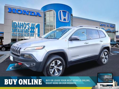 Billet Silver Metallic Clearcoat 2016 Jeep Cherokee Trailhawk