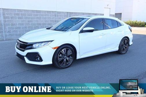Taffeta White 2018 Honda Civic EX