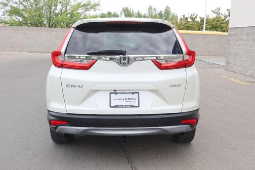 White Diamond Pearl 2018 Honda CR-V EX-L