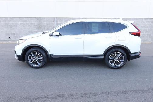 Platinum White Pearl 2021 Honda CR-V EX