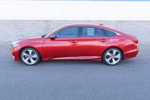 Red 2018 Honda Accord Touring 2.0T